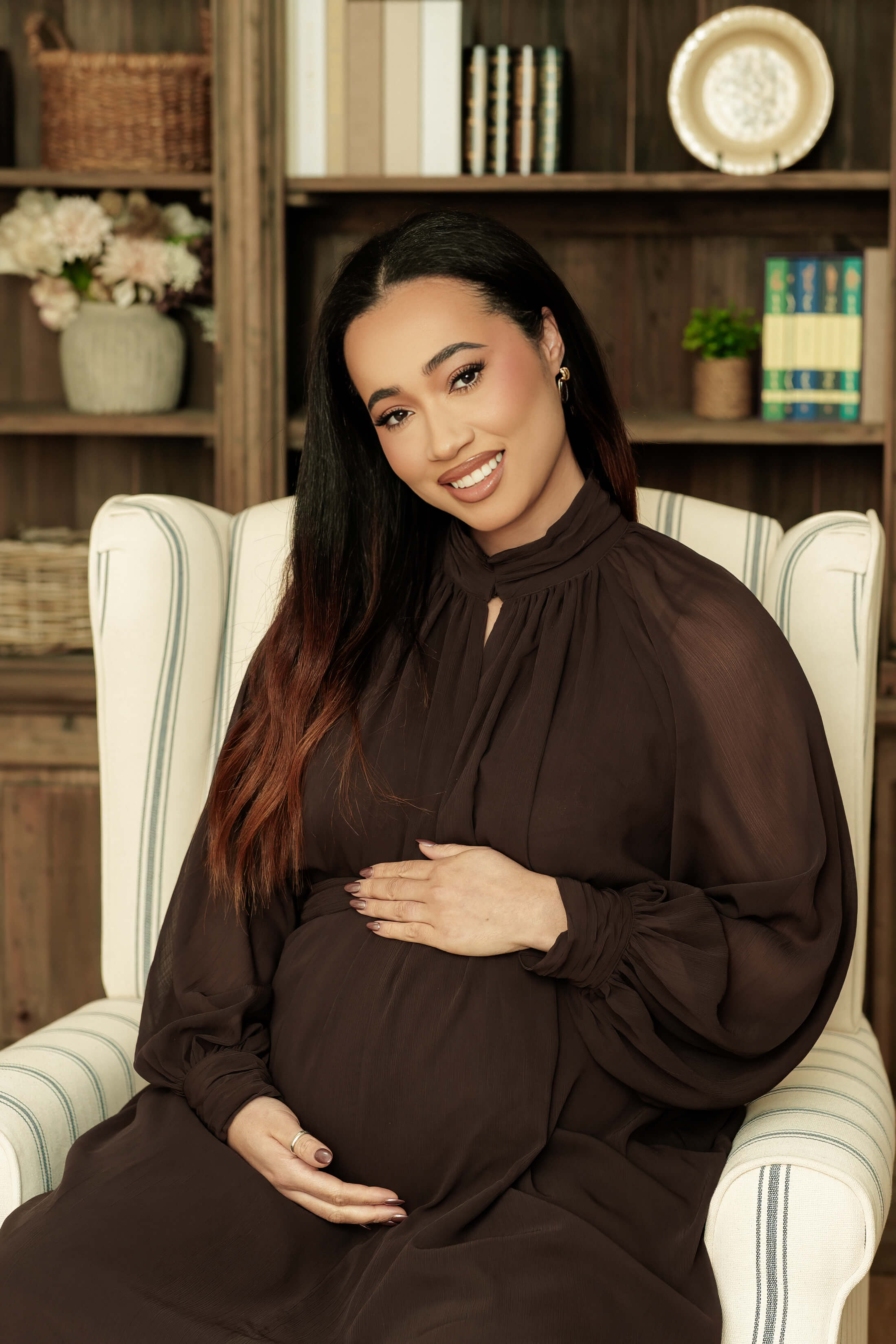 Maternity session, soft light